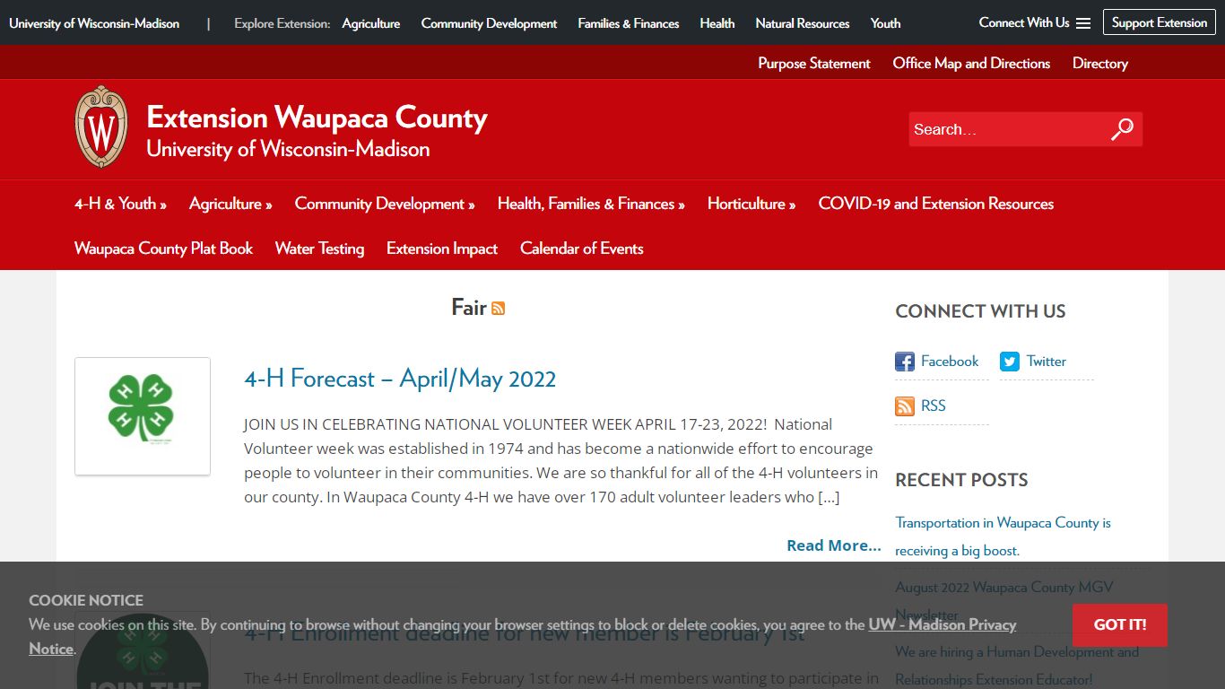 Fair – Extension Waupaca County